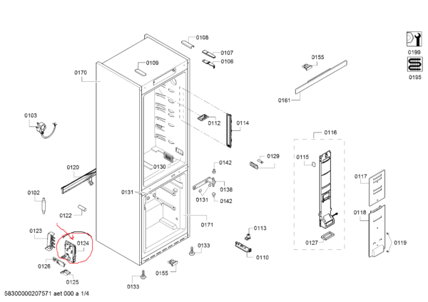 Šaldytuvo BOSCH/SIEMENS modulis suprogramuotas - Image 2