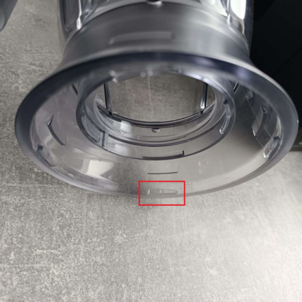 Virtuvinio kombaino PHILIPS smulkintuvo, plakiklio indas, 1500ml, HR7776, HR7777, HR7778, peiliuko fiksavimo išorinis diametras - 61mm (senesnė versija), (žr. papildomas nuotraukas), orig. - Image 2