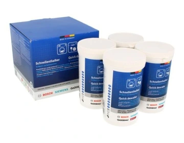Bosch greito nukalkinimo rinkinys 4x250g skalbimo mašinai ir indaplovei Buitinės technikos cheminės priežiūros medžiagos Tepalas ir kt