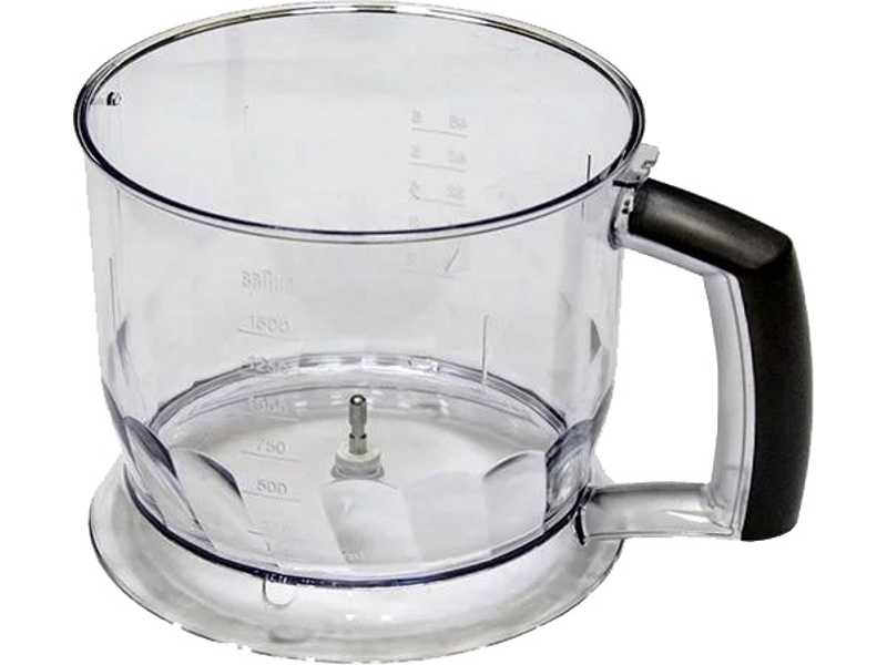 Blenderio BRAUN indas 1500 ML. 67051021 CONTAINER (1500 ML) Blenderių, mikserių,virtuvinių kombainų, pjaustyklių,duonkepių ir kitų aparatų dalys