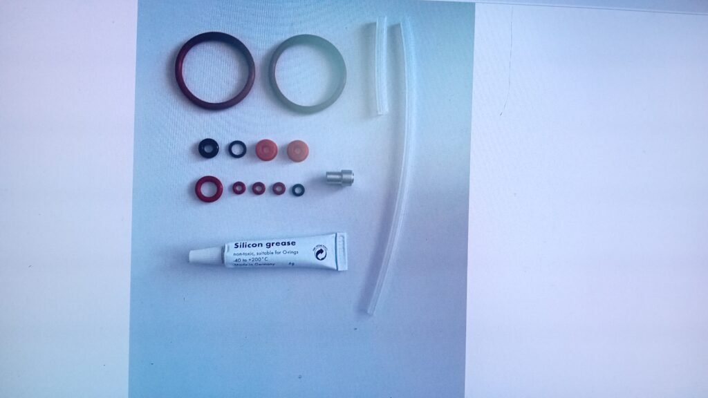 72521 JURA preso tarpinių komplektas. WARTUNGSSET FÜR DIE JURA BRÜHEINHEIT 72521 Kavos aparatų tarpinės, žarnelės ir vamzdeliai