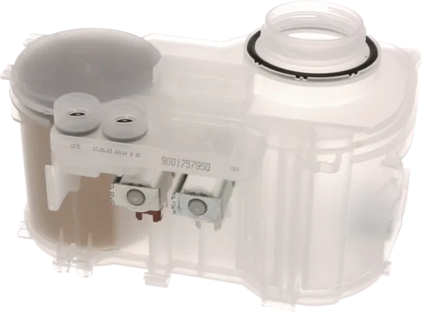 Indaplovės BOSCH/SIEMENS dozatorius. WATER SOFTENER COMPLETE, WITH RAW WATER VALVE
