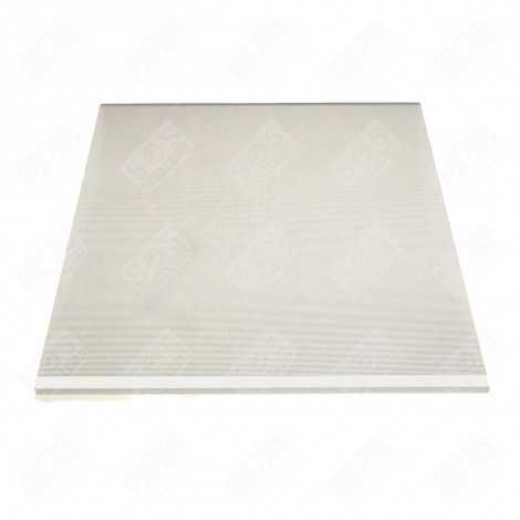 Šaldytuvo LG lentyna virš daržovių stalčiaus, 478X496 mm,orig. Buitinių šaldytuvų laikikliai, stalčiai, lentynos ir kitos plastmasinės detalės