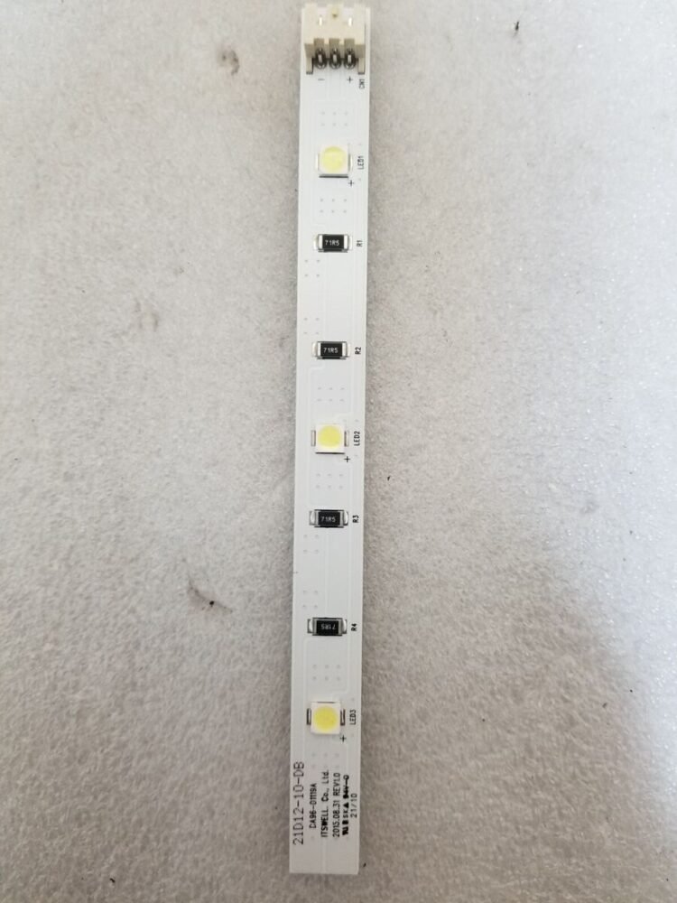 Šaldytuvo SAMSUNG led lempa. ASSY LAMP LED;3EA,FR-4,150*12,WHITE,SMAW Elektrinių viryklių, mikrobangų krosnelių ir šaldytuvų lemputės gaubteliai LED-Foninio apšvietimo juostos ir kt