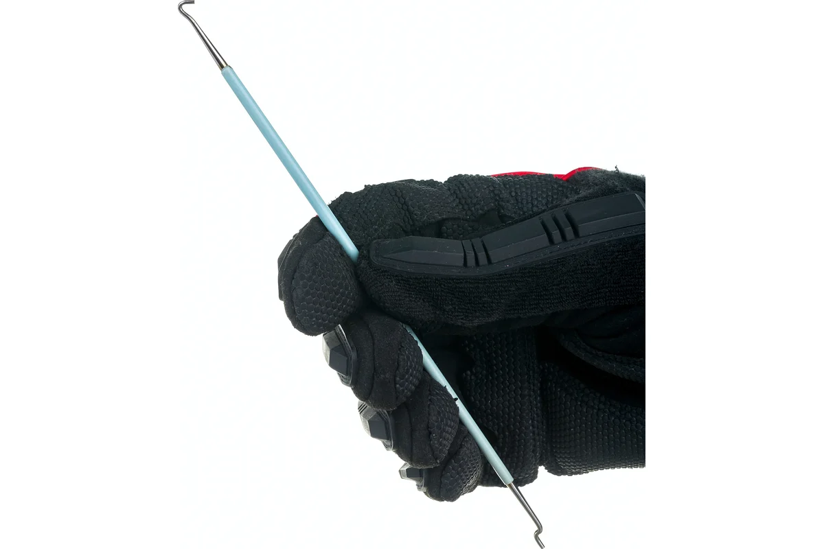 Universalus kablys skirtas užtemti skalbimo mašinos tarpinės priekinį žieda.SPRING HOOK NICKEL-PLATED, INSULATED, L=200MM Įrankiai ir kita įranga