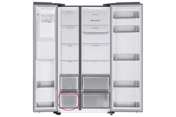 Šaldytuvo SAMSUNG apatinis šaldiklio stalčius,orig. - Image 2