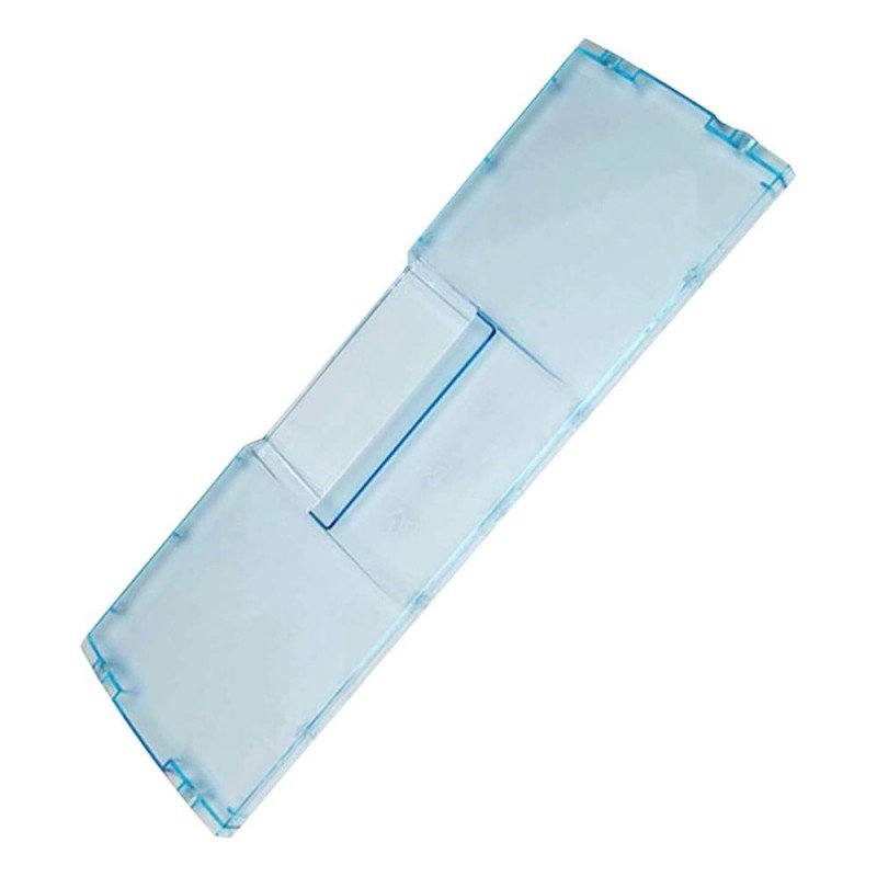 Šaldytuvo BEKO šaldiklio stalčiaus priekinis skydelis,plotis: 445 mm aukštis: 190 mm,orig. Buitinių šaldytuvų laikikliai, stalčiai, lentynos ir kitos plastmasinės detalės