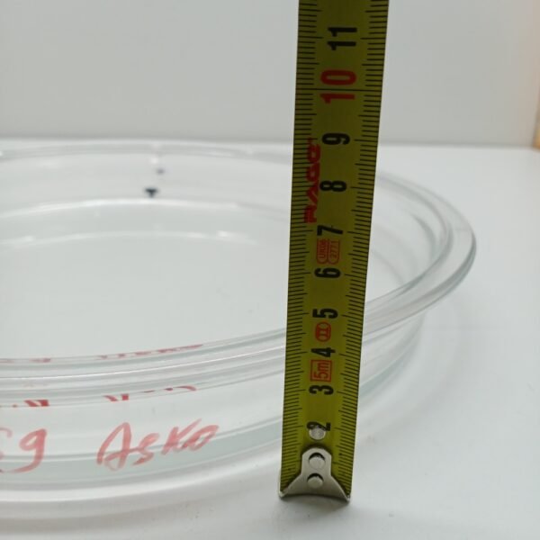 Skalbimo mašinos ASKO,HISENSE/GORENJE durų stiklas. FRONT GLASS D306X42MM WM2 - Image 3