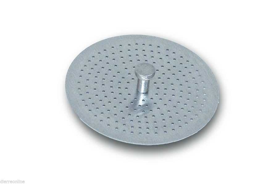 COFFEE MAKER ADAPTER 2 CUPS (FUNNEL) ALUMINIUM EMK4 Kavos aparatų filtrai, sieteliai ir talpos (pieno vandens ir kitos)