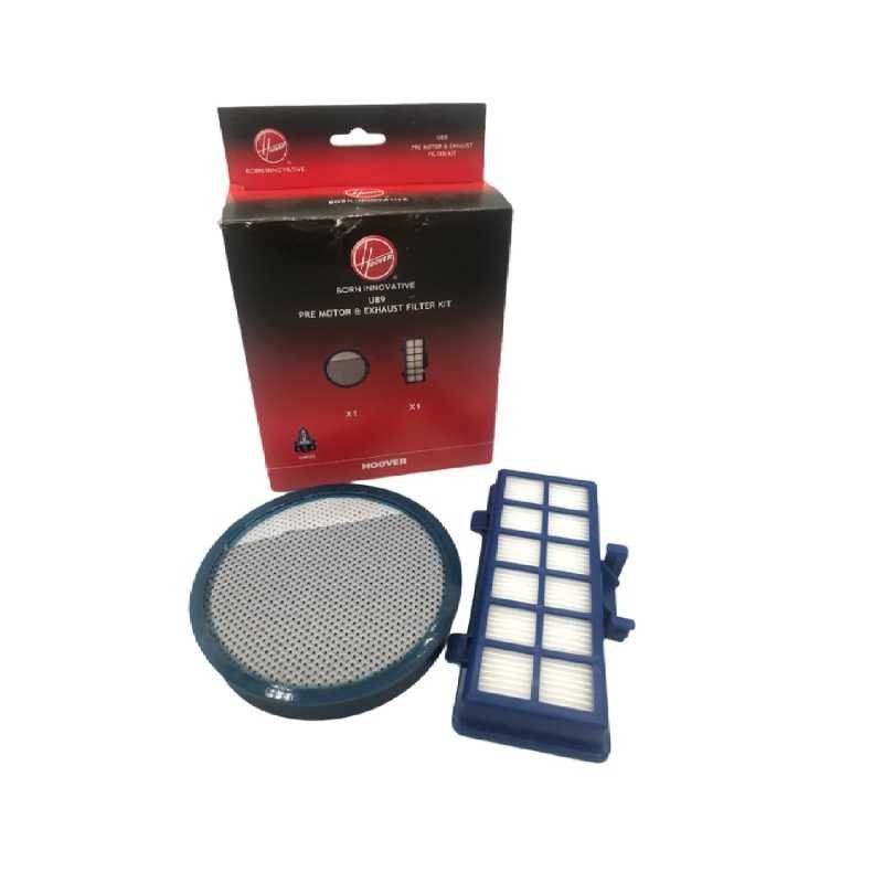 Dulkių siurblio CANDY/HOOVER filtrų komplektas. U89 FILTER KIT Dulkių siurblių šepečiai, žarnos filtrai,maišeliai,laikikliai antgaliai ratukai,teleskopiniai vamzdžiai ir kt