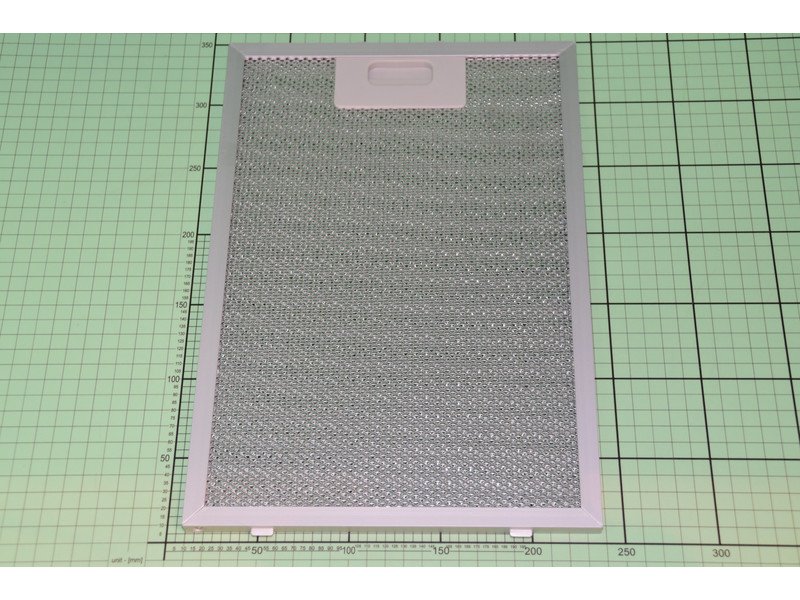 Gartraukio AMICA  metalinis riebalų filtras,orig. Aluminiumfilter 339x228x9 Gartraukių filtrai varikliai ir kt dalys