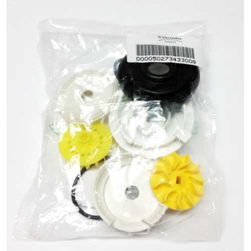 Sparnuotė cirkuliacinio siurblio su riebokšliu, ELECTROLUX, ZANUSSI Indaplovės cirkuliacinio siurblio sparnuotės su riebokšliu