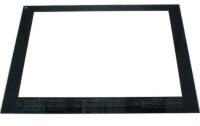 Orkaitės WHIRLPOOL/INDESIT vidinis durų stiklas, 52.5cm x 40.7cm,orig. Orkaičių durų stiklai ,kaitlenčių stiklokeramikiniai paviršiai