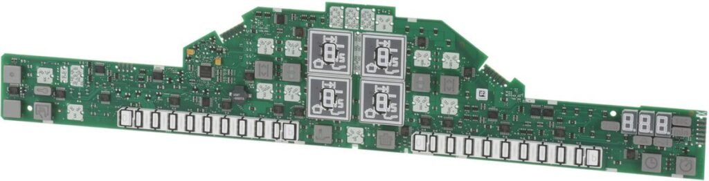 Panel Module BOSCH/SIEMENS  For Household Appliances Viryklių kepimo skardos, grotelės, bėgeliai, el. plokštės ir kitos dalys