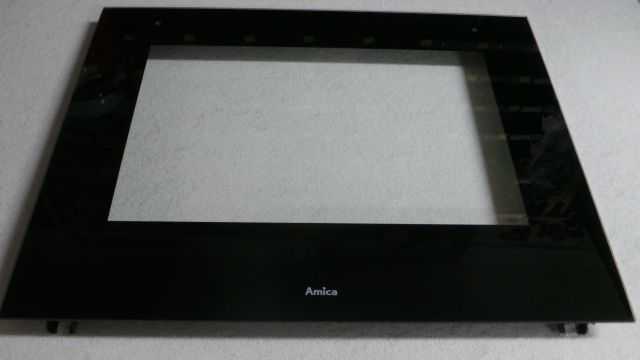 Orkaitės AMICA ,HANSA priekinis stiklas 59.3cm x 46.1cm . Orkaičių durų stiklai ,kaitlenčių stiklokeramikiniai paviršiai