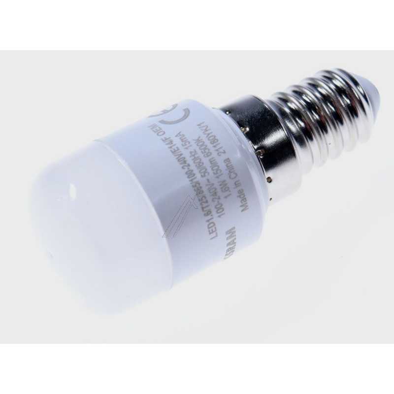 Šaldytuvo BOSCH/SIEMENS lemputė,230V 1.6W E14 Elektrinių viryklių, mikrobangų krosnelių ir šaldytuvų lemputės gaubteliai LED-Foninio apšvietimo juostos ir kt