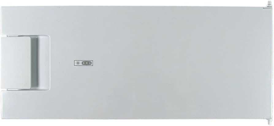 Šaldytuvo FAGOR, IKEA,WHILPROOL, BAUKNECHT šaldymo kameros durelės, 468x198mm, orig. Šaldytuvų durų rankenėlės kameros durelės