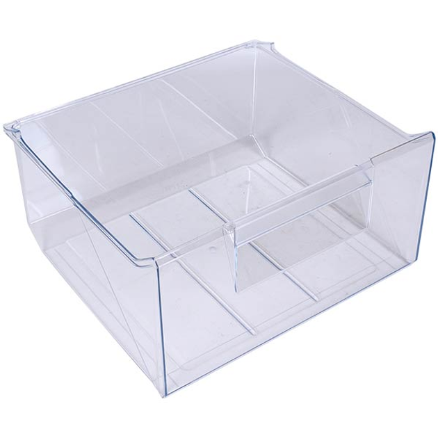 Šaldytuvo AEG, ELECTROLUX šaldiklio stalčius, viršutinis / vidurinis, 402x363x211mm, orig. Buitinių šaldytuvų laikikliai, stalčiai, lentynos ir kitos plastmasinės detalės