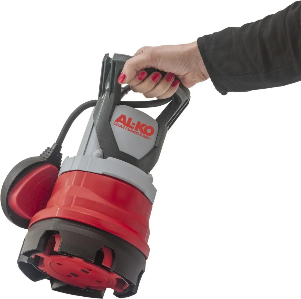 Giluminio,nešvaraus gręžinio vandens siurblys AL-KO Drain 9500, 300 W AL-KO Sodo, daržo technika