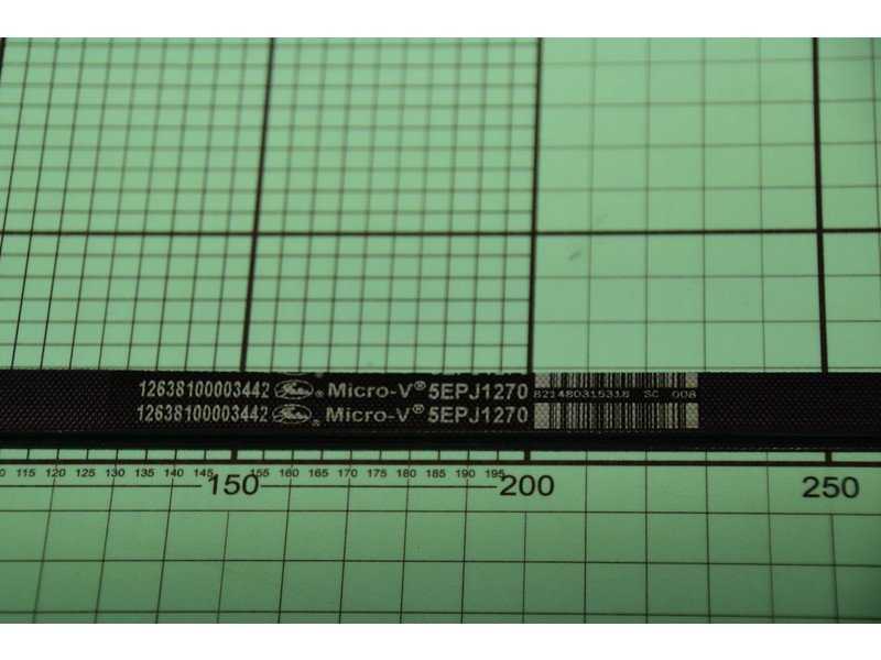 Skalbimo mašinos SAMSUNG,MIDEA,LG,AMICA dirželis 5PJE1270 Skalbimo mašinų džiovyklių dirželiai