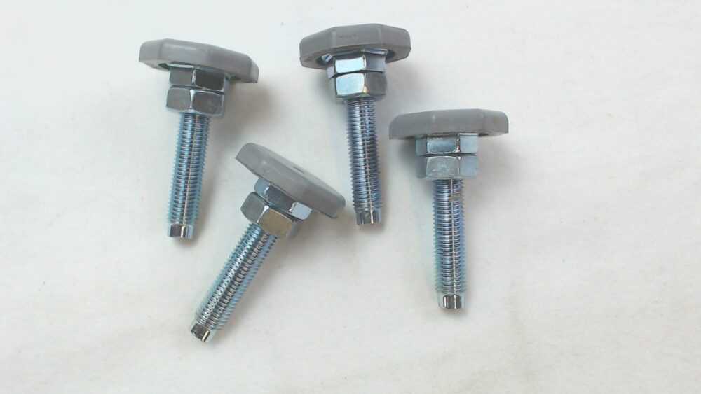 Skalbimo mašinos LG kojelių komplektas,4 vnt,orig Skalbimo mašinų antivibraciniai padai įmontavimo rėmai ir kitos dalys