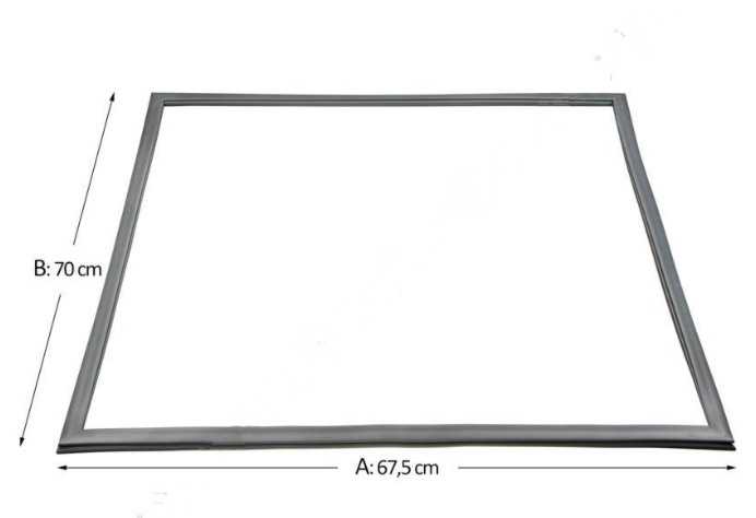 Šaldytuvo BOSCH/SIEMENS apatinė durų tarpinė,pilka,orig. Šaldytuvų durų tarpinės ir kt