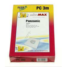 PC3M Non Woven Dust Bags x 4 + 2 Filters Dulkių siurblių šepečiai, žarnos filtrai,maišeliai,laikikliai antgaliai ratukai,teleskopiniai vamzdžiai ir kt