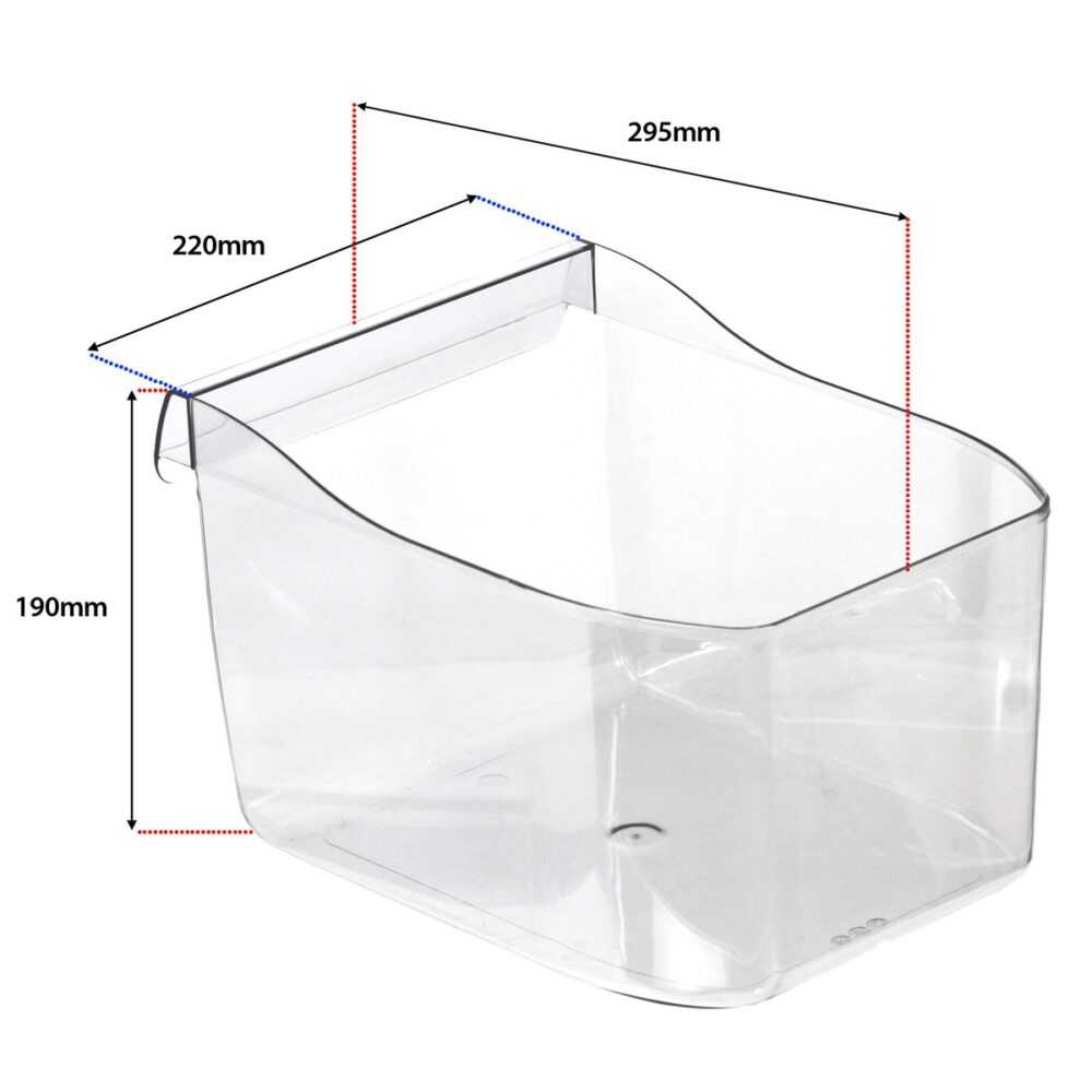 Šaldytuvo KÜPPERSBUSCH,HISENSE/GORENJE daržovių stalčius Šaldytuvo KÜPPERSBUSCH,HISENSE/GORENJE daržovių stalčius Buitinių šaldytuvų laikikliai, stalčiai, lentynos ir kitos plastmasinės detalės