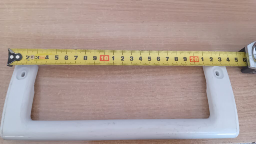 Šaldytuvo ATLANT durų rankena ilgis 24 cm Šaldytuvų durų rankenėlės kameros durelės