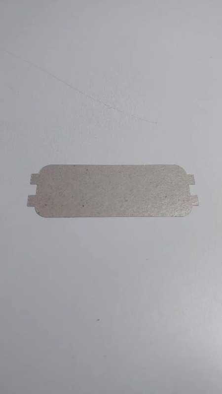 Mikrobangų CANDY/HOOVER,WHIRLPOOL/INDESIT,HISENSE/GORENJE ir kt krosnelės žėručio lakštas,126X47MM,orig. Mikrobangų krosnelių žėručio lakštai