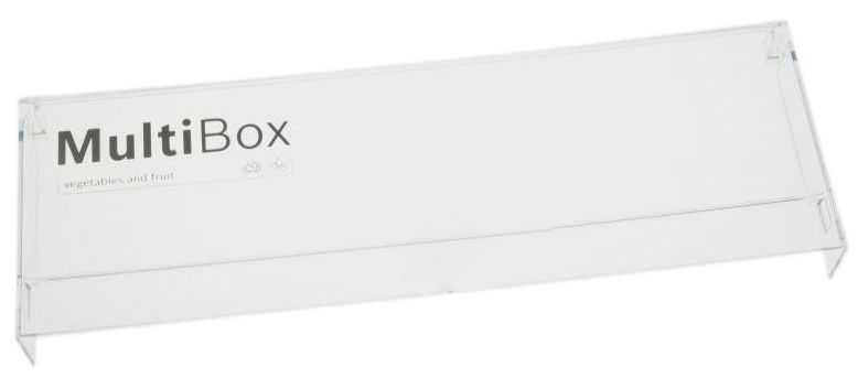 Šaldytuvo BOSCH/SIEMENS daržovių stalčiaus priekinis skydelis,45cm x 14.7cm,orig. Buitinių šaldytuvų laikikliai, stalčiai, lentynos ir kitos plastmasinės detalės