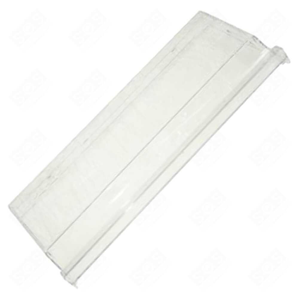 Šaldytuvo SAMSUNG viršutinio ,vidurinio šaldiklio stalčiaus priekinė panelė,47.3cm x 22cm,orig. Buitinių šaldytuvų laikikliai, stalčiai, lentynos ir kitos plastmasinės detalės