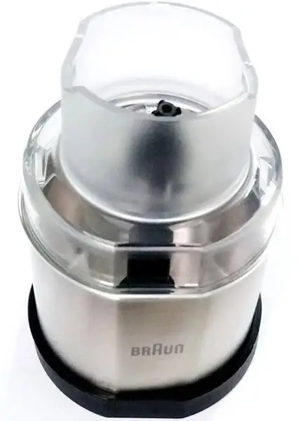 Blenderio BRAUN mini malūnas prieskinių.MQS270SI Spice coffee grinder for type 4200, HB701, HB901 Blenderių, mikserių,virtuvinių kombainų, pjaustyklių,duonkepių ir kitų aparatų dalys