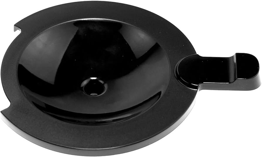 Kavos aparato DELONGHI,BRAUN talpos dangtelis. ICS KF101 BK carafe lid Kavos aparatų filtrai, sieteliai ir talpos (pieno vandens ir kitos)