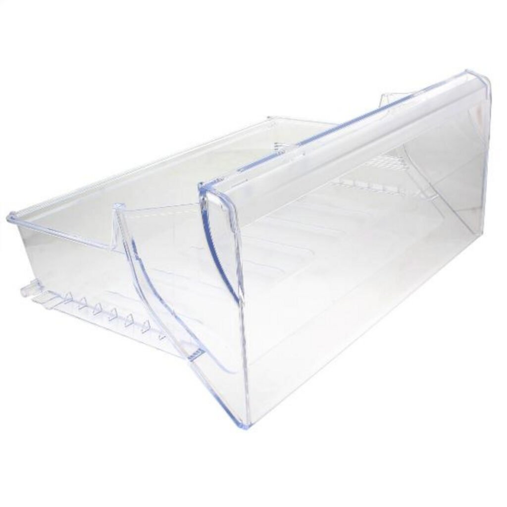 Šaldytuvo WHIRLPOOL/INDESIT daržovių stalčius Buitinių šaldytuvų laikikliai, stalčiai, lentynos ir kitos plastmasinės detalės