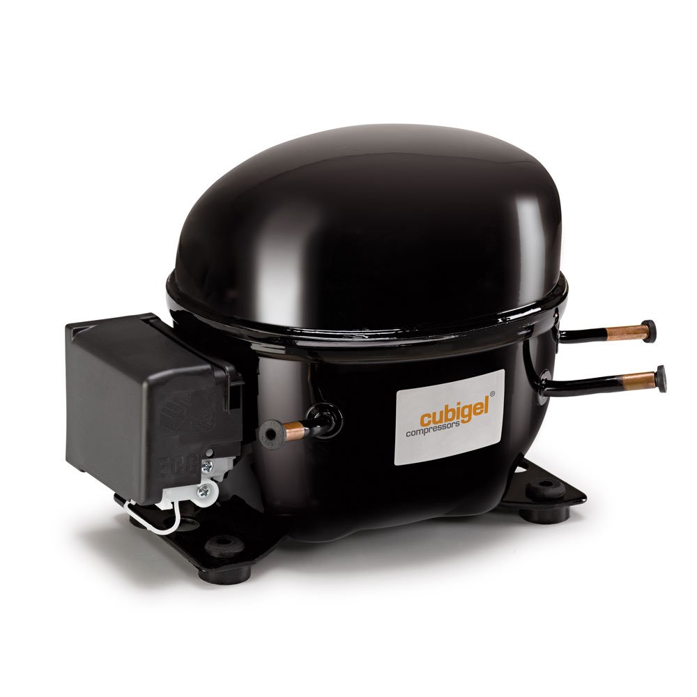 Kompresorius GU60TG, cubigel, HMBP – R134A, 200 – 240V (analogas  GL60TB), -10°C – 222W, -15°C -170W Automobilinių šaldytuvų kompresoriai