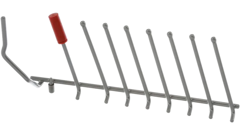 Indaplovės BOSCH/SIEMENS apatinio krepšelio grotelės ,1vnt,orig Indaplovės ratukai, grotelės ir laikikliai indų krepšiai