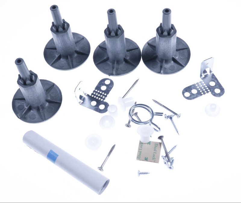 Indaplovės BEKO/GRUNDIG/ARCELIK fasado komplektas,orig. Įvairios indaplovių fasado montavimo dalys dozatoriai ir kt