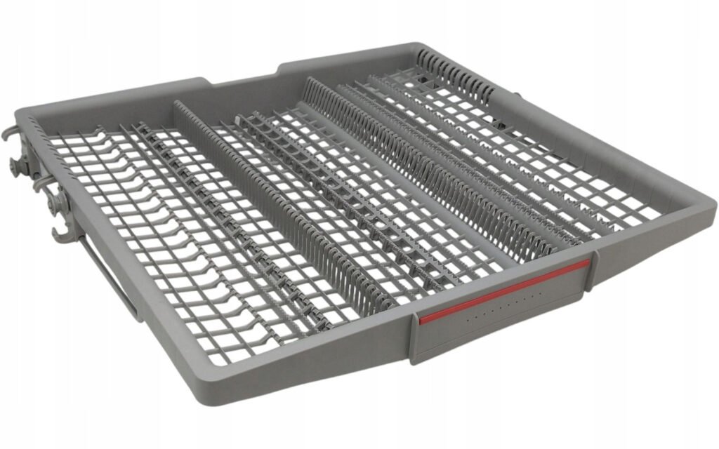 Indaplovės BOSCH/SIEMENS viršutinis krepšys,orig. Indaplovės ratukai, grotelės ir laikikliai indų krepšiai