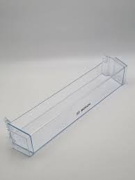 Šaldytuvo BOSCH/SIEMENS durų apatinė lentyna 570×120 mm ,orig. Buitinių šaldytuvų laikikliai, stalčiai, lentynos ir kitos plastmasinės detalės