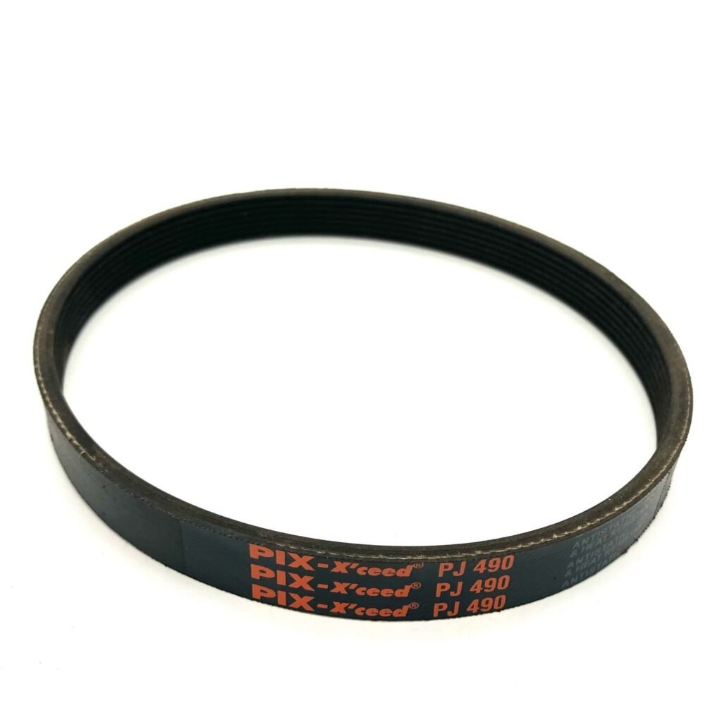 AL-KO zoliapjovės dirželis PJ490 (PIX), diržo ilgis 490mm, 7 briaunos AL-KO, BOSCH ROTAK, GARDENA Žoliapjovių, trimerių, pjūklų, vandens siurblių ir hidroforų atsarginės dalys