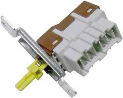 Original Main Switch (6+2 Contacts) for Electrolux AEG Zanussi Skalbimo mašinų jungikliai ir klavišai