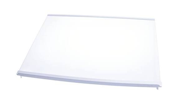 Šaldytuvo BEKO/GRUNDIG/ARCELIK viršutinė lentyna,452X305 mm,orig. Buitinių šaldytuvų laikikliai, stalčiai, lentynos ir kitos plastmasinės detalės