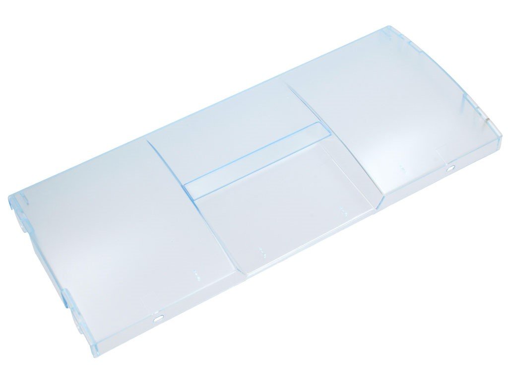 Šaldytuvo BEKO šaldiklio stalčiaus priekinė sienelė, 420x180mm, orig. Buitinių šaldytuvų laikikliai, stalčiai, lentynos ir kitos plastmasinės detalės
