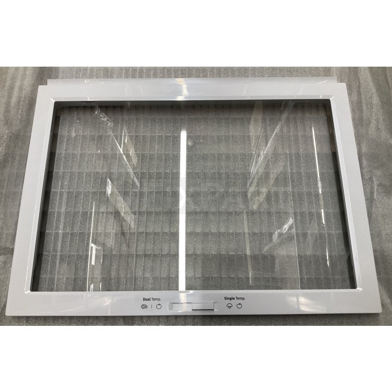 Šaldytuvo SAMSUNG lentyna virš daržovių stalčiaus,50.2cm x 36.5cm ,orig Buitinių šaldytuvų laikikliai, stalčiai, lentynos ir kitos plastmasinės detalės