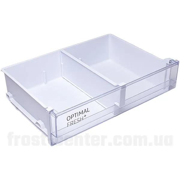 Šaldytuvo SAMSUNG viršutinė daržovių lentyna,49.5cm x 35cm x 14.1cm,orig. Buitinių šaldytuvų laikikliai, stalčiai, lentynos ir kitos plastmasinės detalės