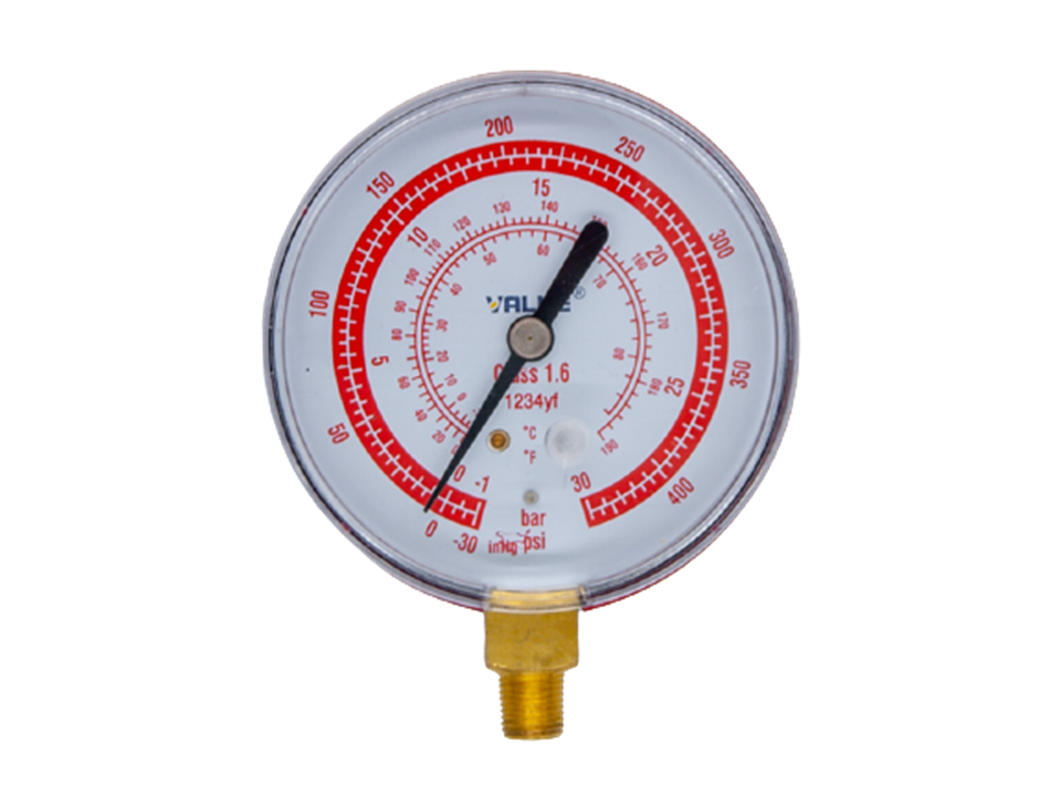Aukšto slėgio manometras VALUE R1234YF, Ø80mm, 1/8″ NPT, 1140-07 Aukšto slėgio manometras VALUE R1234YF, Ø80mm, 1/8″ NPT, 1140-07 Įrankiai, cheminės priežiūros medžiagos Barzdaskučių dalys ir kita įranga