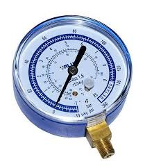Žemo slėgio manometras VALUE R1234YF, Ø80mm, 1/8″ NPT, 1140-07 Įrankiai, cheminės priežiūros medžiagos Barzdaskučių dalys ir kita įranga