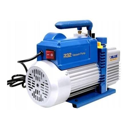 Vakuuminis siurblys, VALUE V-I220-R32, 57l/min, 1/4″SAE, R32, R1234yf Įrankiai, cheminės priežiūros medžiagos Barzdaskučių dalys ir kita įranga