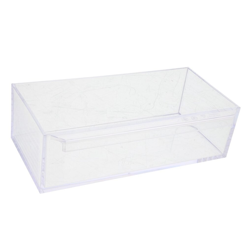 Šaldytuvo ELECTROLUX / AEG,VESTEL trumpa durų lentynėlė, 225×115 mm,1vnt,orig. Buitinių šaldytuvų laikikliai, stalčiai, lentynos ir kitos plastmasinės detalės